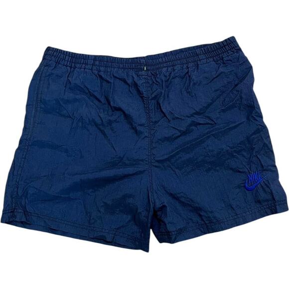 Nike Embroidered 90’s Swim Trunks Shorts - Picture 1 of 2